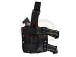 [Big Dragon]SFL 6305 Deluxe Drop Leg Model 17/22 w/Flashlight RH Holster[BLK]