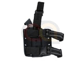 [Big Dragon]SFL 6305 Deluxe Drop Leg Model 17/22 w/Flashlight RH Holster[BLK]