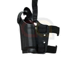 [Big Dragon]SFL 6305 Deluxe Drop Leg H&K USP w/Flashlight RH Holster[BLK]
