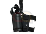 [Big Dragon]SFL 6305 Deluxe Drop Leg H&K USP w/Flashlight RH Holster[BLK]