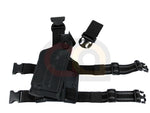 [Big Dragon]SFL 6305 Deluxe Drop Leg H&K USP w/Flashlight RH Holster[BLK]