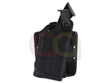[Big Dragon]SFL 6305 Deluxe Drop Leg H&K USP w/Flashlight RH Holster[BLK]
