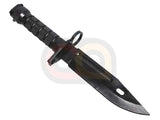 [First Factory] Airsoft Plastic Dummy M4/ M16 Bayonet Knife With Sheath