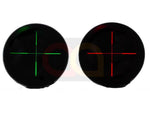 3-9x40 40mm Red/Green Illuminated Tri-rail Rifle Scope