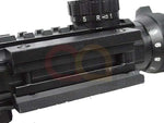 3-9x40 40mm Red/Green Illuminated Tri-rail Rifle Scope