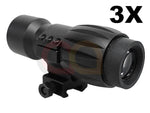 3x 28mm Magnifier Scope For Aimpoint EOTech w/QD Mount