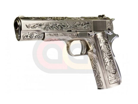 [WE]1911 Classic Floral Pattern Gas Blowback Pistol