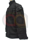 SWAT Airsoft Black BDU Uniform Set Shirt Pants M