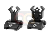 [Army Force] Diamond Head Folding Front & Rear Sight Set[BLK]