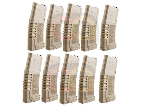 [ARES] Amoeba M4/M16 AEG Mid-Cap Magazine[140rds][DE][10pcs]