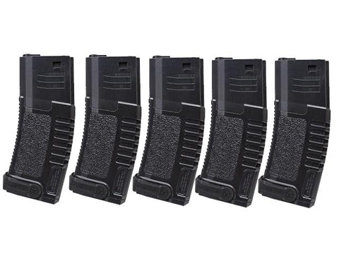 [ARES] Amoeba M4/M16 AEG S-CLASS Mid-Cap Magazine[5pcs][140rds][BLK]