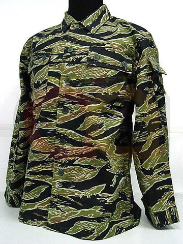 Vietnam Tiger Stripe Camo BDU Uniform Shirt Pant XL