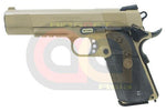 [WE] Full Metal M1911A1 MEU Railed GBB Pistol[Tan]