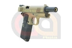 [WE] Full Metal M1911A1 MEU Railed GBB Pistol[Tan]