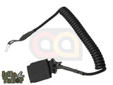 [IdiotTailor] High Quality Tactical One Point Pistol Lanyard[BLK]