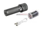 [5KU] PBS-1 Mini Suppressor with Spitfire Tracer[-14mm CCW / +24mm CW][For LCT / WE / GHK AK AEG / GBB Series]