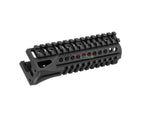 [5KU] B-10M Lower AK Rail Handguard [Upper Attachable][For AK AEG /GBB Series][BLK]