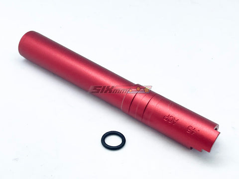 [5KU] CNC Aluminium Threaded Outer Barrel[For HI CAPA 5.1 GBB Series][Red]
