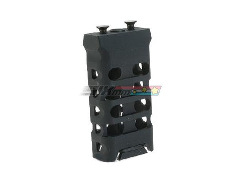 [5KU] Skeletonized CNC Machined Aluminium KeyMod Vertical Grip[Type B]