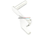 [5KU] Stainless Steel Slide Stop W/ extended Lever[For Tokyo Marui HI CAPA GBB Series][Type 4][Mirror Shine]