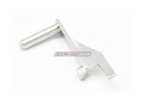 [5KU] Stainless Steel Slide Stop W/ extended Lever[For Tokyo Marui HI CAPA GBB Series][Type 4][Mirror Shine]