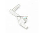 [5KU] Stainless Steel Slide Stop W/ extended Lever[For Tokyo Marui HI CAPA GBB Series][Type 4][Mirror Shine]
