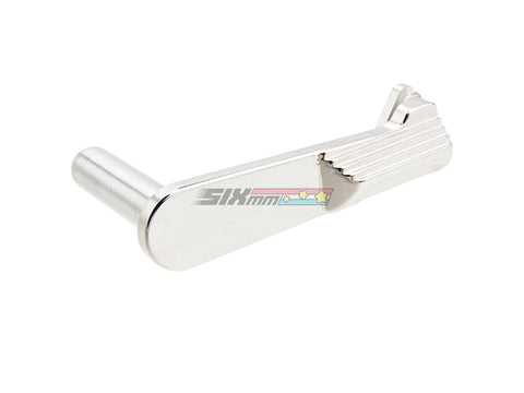 [5KU] Stainless Steel Slide Stop[For Tokyo Marui HI CAPA GBB Series][Type 3][Mirror Shine]