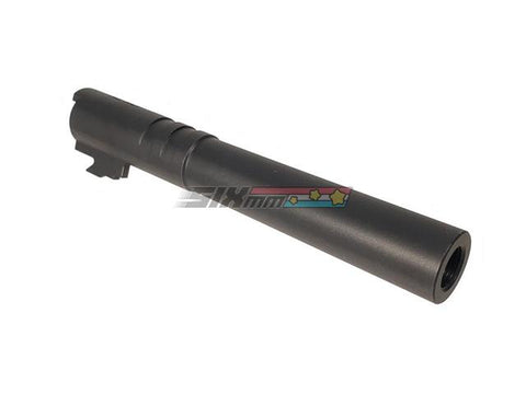 [5KU] Stainless Steel Threaded Outer Barrel[For Tokyo Marui Hi-Capa 5.1 GBB][BLK]