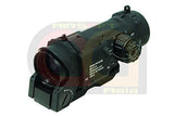 [CN Made] ECLAN Spector DR 4X Magnifer Scope with Illuminated Dot [BLK]