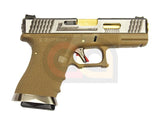 [WE] SA Style Model 19 T4 Airsoft GBB Pistol[SV Slide & GD Barrel]