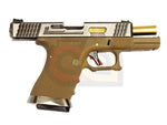 [WE] SA Style Model 19 T4 Airsoft GBB Pistol[SV Slide & GD Barrel]