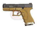 [WE] Custom SA Style Model 19 T2 Airsoft GBB Pistol[BLK Slide & SV Barrel]