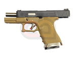 [WE] Custom SA Style Model 19 T2 Airsoft GBB Pistol[BLK Slide & SV Barrel]