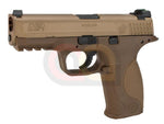 [Cyber Gun] Smith & Wesson M&P9 6mm GBB Airsoft Pistol Gun [Full Marking][TAN]