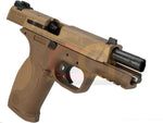 [Cyber Gun] Smith & Wesson M&P9 6mm GBB Airsoft Pistol Gun [Full Marking][TAN]