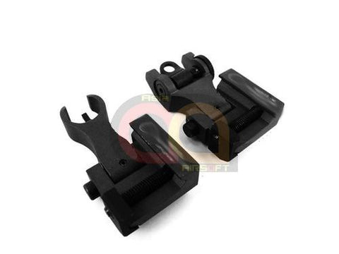 [CN Made] TY Folding Front & Rear Sight [BLK]