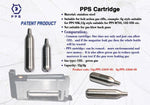 [PPS] Rechargeable 12g Cartridge[For CO2/ Gas Pistol]