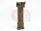 [Battleaxe] 20mm RIS Spring Bipod Foregrip[2 Side Rails][Type B][DE]
