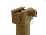 [Battleaxe] 20mm RIS Spring Bipod Foregrip[Single Rail][Type B][DE]