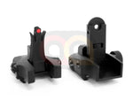 [APS][GG044] Athena Back Up Rear & Front Sight Set Black