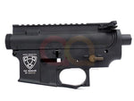 [APS] Logo Upper & Lower Metal Body Receiver for M4/M16 AEG[BLK]