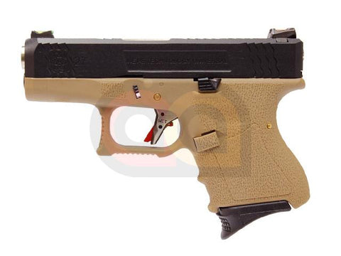 [WE] SAI Style G27 T2 Airsoft GBB Pistol[BLK Slide & SV Barrel]