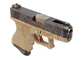 [WE] SAI Style G27 T2 Airsoft GBB Pistol[BLK Slide & SV Barrel]