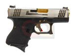 [WE] SAI Style G27 T3 Airsoft GBB Pistol[SV Slide & GLD Barrel]