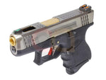 [WE] SAI Style G27 T3 Airsoft GBB Pistol[SV Slide & GLD Barrel]