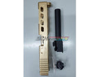 [Bell] G17 GBB Pistol Metal Slide Set with marking [Type 1]