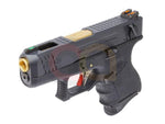 [WE-Tech] Custom SAI Style 26 T1 Airsoft GBB Pistol[BLK Slide & Gld Barrel]