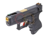 [WE-Tech] Custom SAI Style 26 T1 Airsoft GBB Pistol[BLK Slide & Gld Barrel]