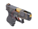 [WE-Tech] Custom SAI Style 26 T1 Airsoft GBB Pistol[BLK Slide & Gld Barrel]