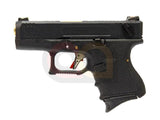 [WE-Tech] Custom SAI Style 26 T1 Airsoft GBB Pistol[BLK Slide & Gld Barrel]